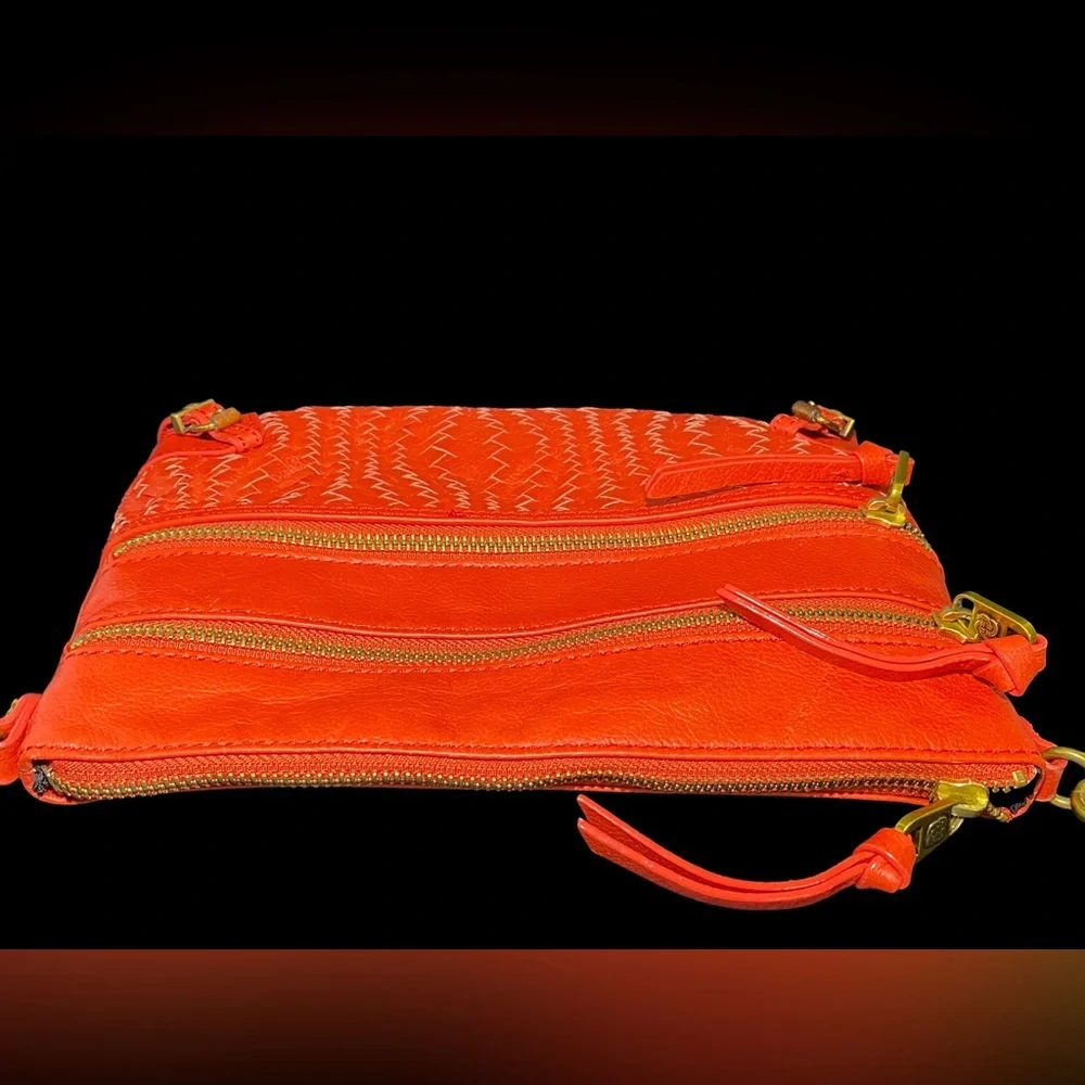 Elliott Lucca “Bali 89” Woven‎ Leather Cros…